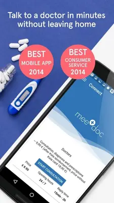 MeeDoc Talk to a Doctor now android App screenshot 4